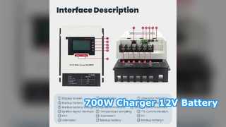 700W DC DC 충전기 12V 스타터 배터리