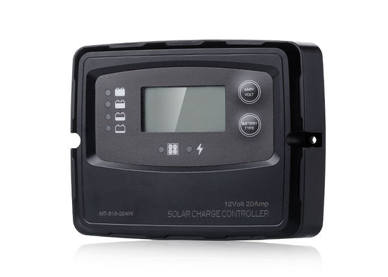 IP67 LCD 5단계 12V 20Amp 태양 전지 제어기 24V PWM 전지 제어기
