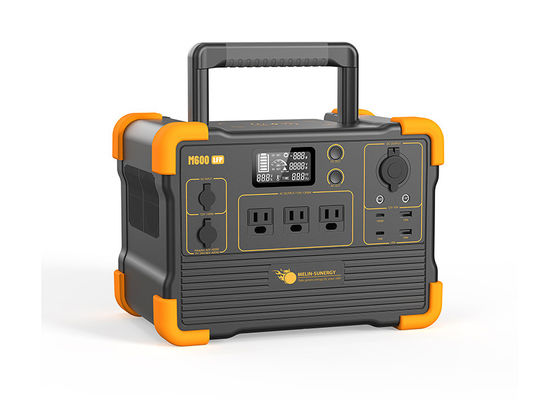 좋은 가격 614Wh LiFePO4 배터리, 3500회 재활용, MPPT 태양광 충전 컨트롤러를 갖춘 소형 휴대용 태양광 발전기 온라인으로