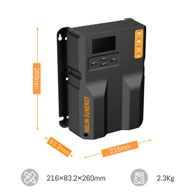 40A 태양 전지 패널 MPPT 태양 전지 제어기 12V 24V 타이머와 블루투스 내장