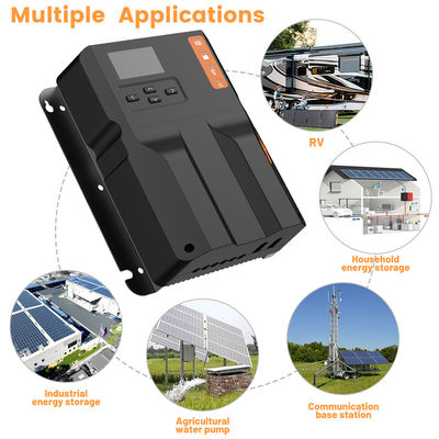 자연 냉각 MPPT 태양 전지 제어기 40A 150V 최대 PV 전압