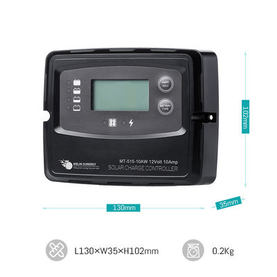 좋은 가격 블랙 태양 전지 조절기 12V AGM GEL WET 칼슘 LiFePO4 LTO 배터리 온라인으로