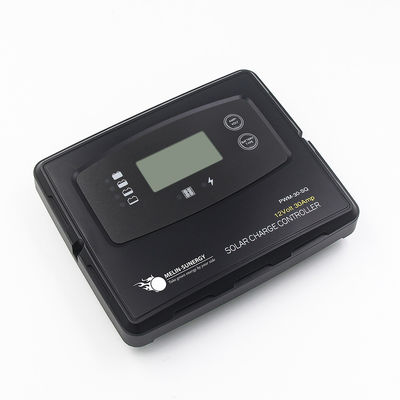 30 Amp 5 단계 충전 PWM 디지털 태양 전지 충전 컨트롤러 12V 24V BMS Wake Up
