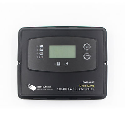 PWM 30A 디지털 태양 전지 제어기 12V 24V AGM 및 LiFePO4 배터리