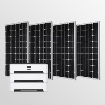 3150W LiFePO4 태양 에너지 저장 시스템 6000 회전 80A PV 전류 범위