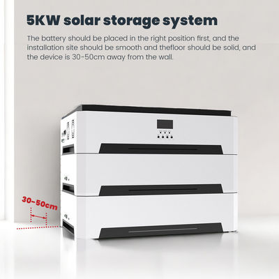 5KW 오프 그리드 태양 에너지 저장 시스템 120 - 500V PV 운영 전압 범위