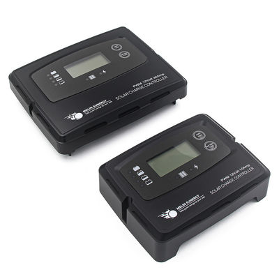 검은색 15A 태양 전지 전압 조절기 BMS Wake Up와 함께 12V 24V 시스템