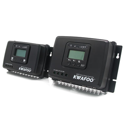 LCD 디스플레이 5 단계 MPPT 태양 전압 조절기 12V 24V 100V 최대 입력 전압
