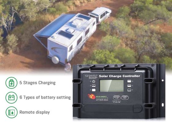 지능형 12V 24V PWM 디지털 태양전지 컨트롤러와 BMS Wake Up