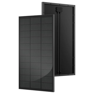 좋은 가격 130 Watt Whole Black Solid Solar Panel 20 Volt Premium Monocrystalline Solar Panels for RV Camper Marine Home Rooftop 온라인으로